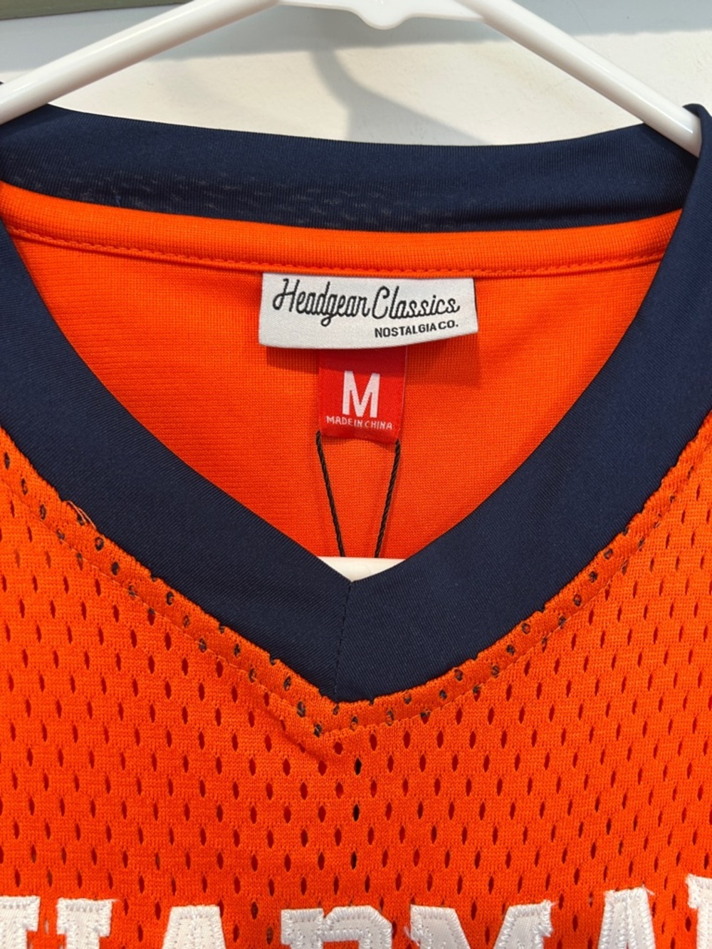 Headgear classic Chapman Kids' Orange Athletic Jersey - Number 1 medium new - Picture 5 of 9